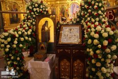 Свято-Ильинского монастыря возглавил Божественную литургию