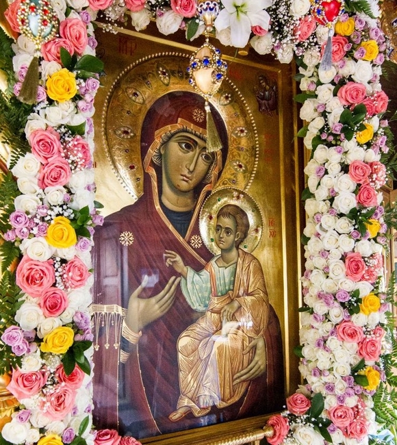 Икона иверской божьей матери фото